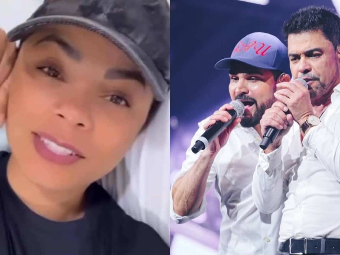 Após polêmica, Zezé Di Camargo demite backing vocal e apresenta nova integrante da equipe