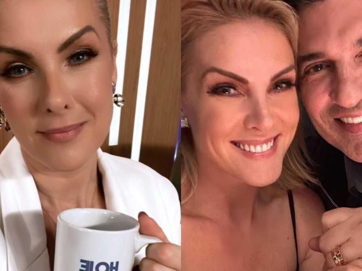 Ana Hickmann volta ao 'Hoje em Dia' após cirurgia de Edu Guedes: 'Ele está bem e forte'
