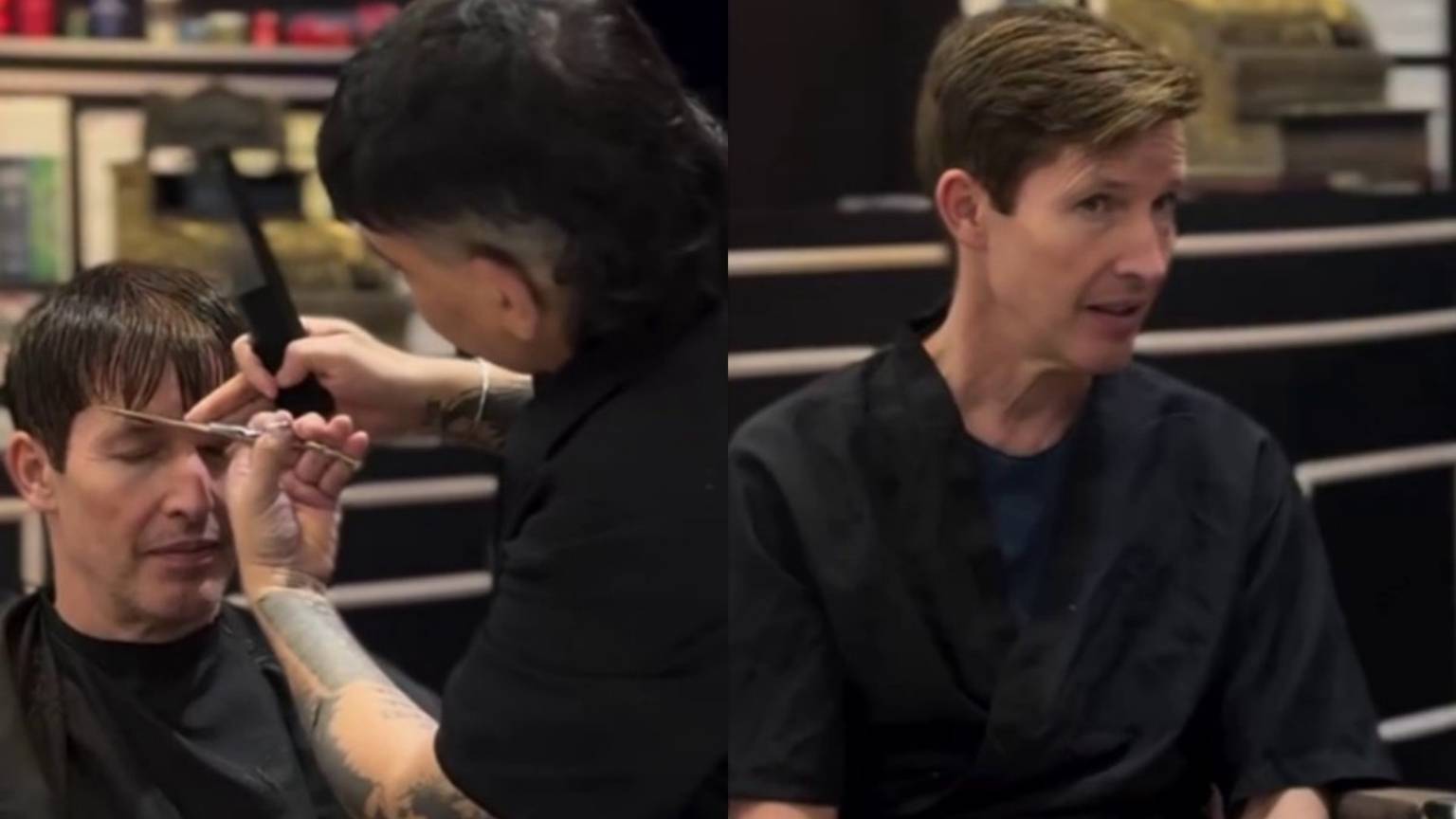 James Blunt surpreende em SP e corta o cabelo em salão: 'Tive a honra de recebê-lo', diz profissional