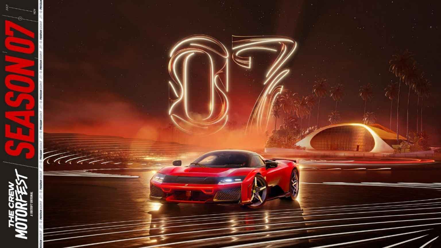 'The Crew Motorfest' acelera com a Ferrari na Temporada 7; veja as novidades da atualização