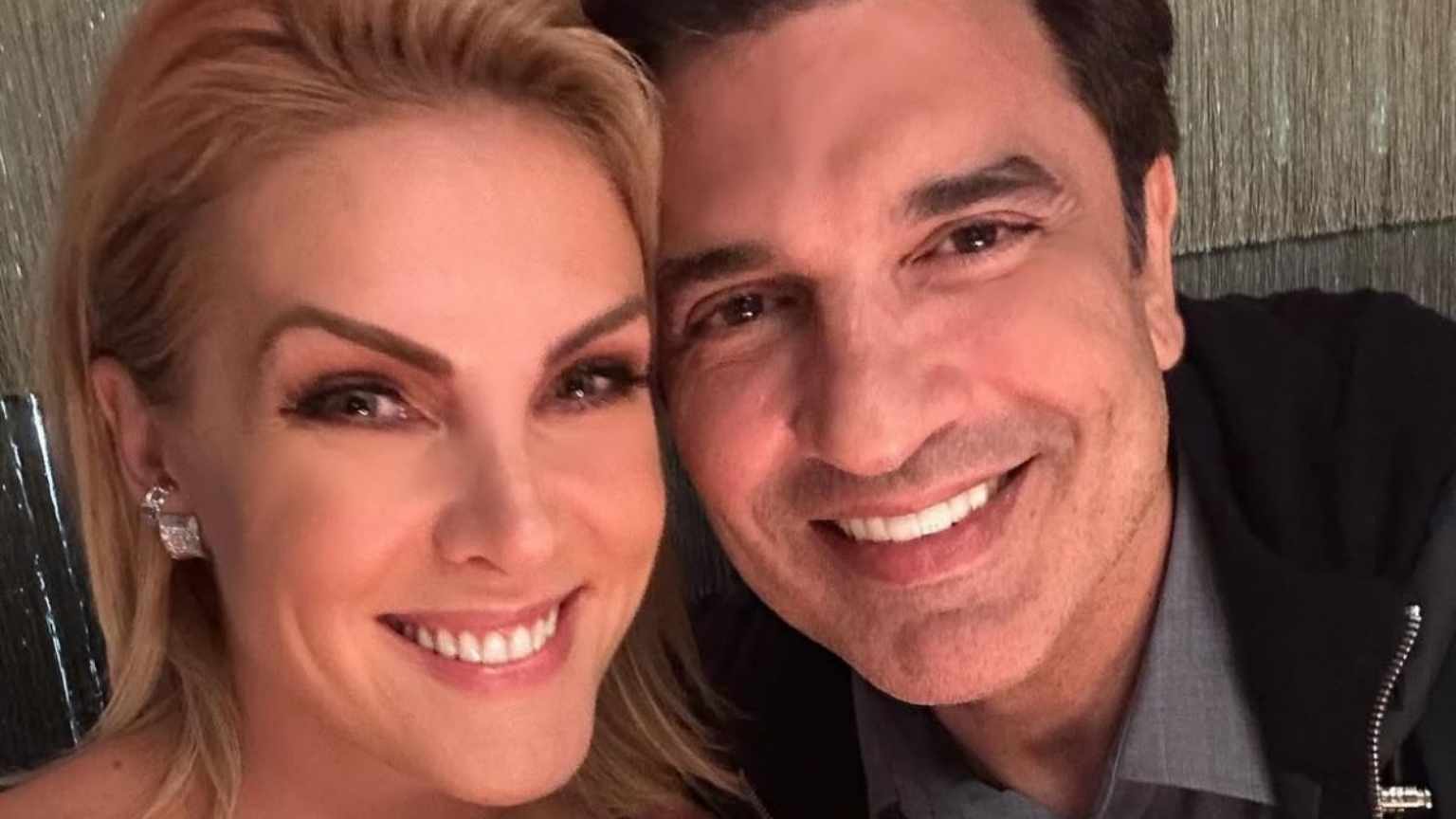 Ana Hickmann celebra alta de Edu Guedes: 'Meu amor está de volta em casa!'
