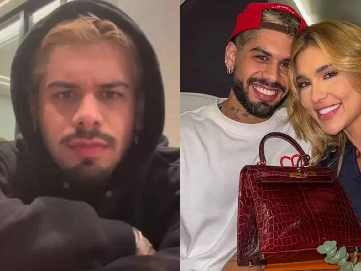 Zé Felipe compartilha música que tira sarro de seu término com Virginia e divide opiniões