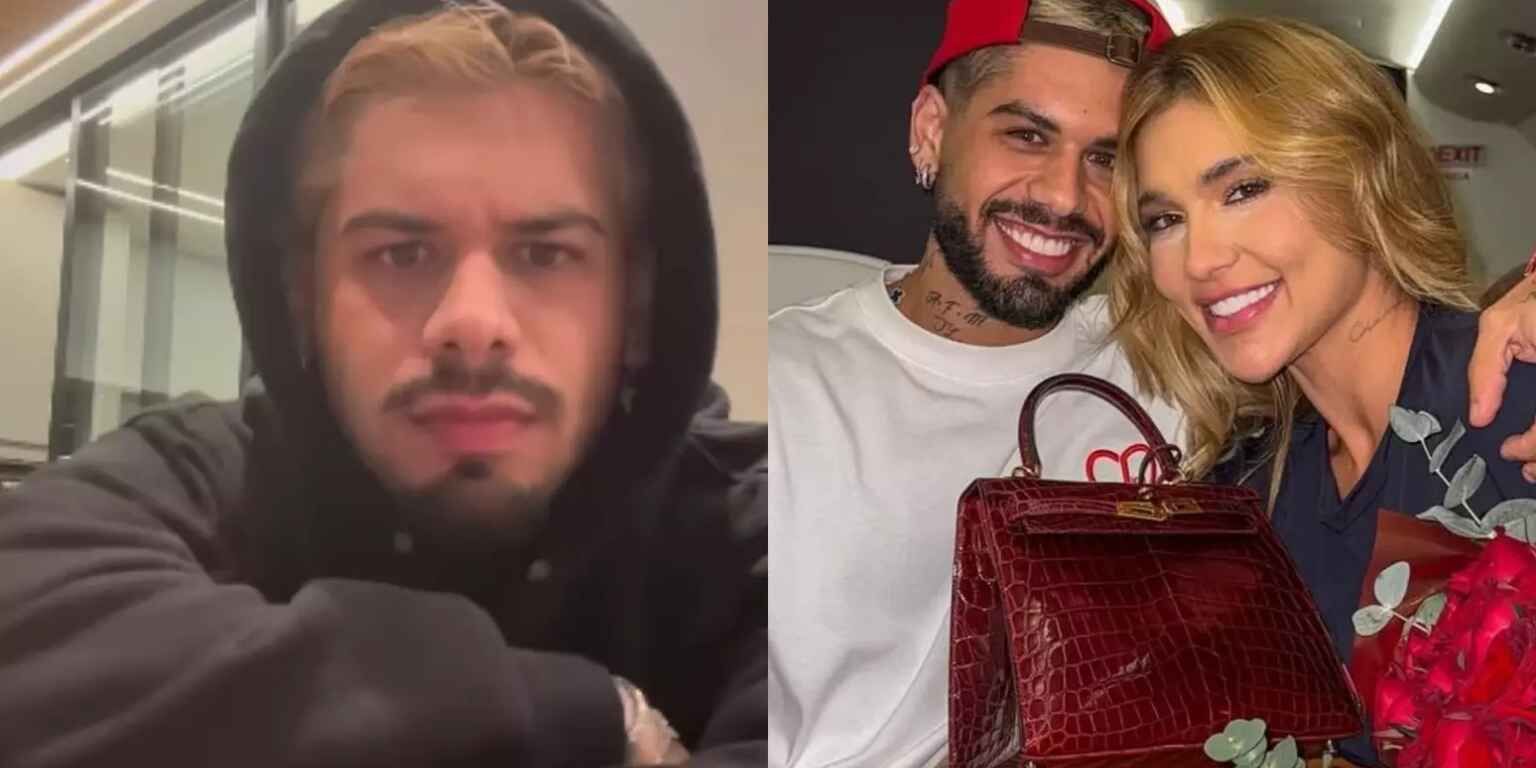 Zé Felipe compartilha música que tira sarro de seu término com Virginia e divide opiniões