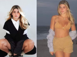 Filha de Du Moscovis e Cynthia Howlett estreia como modelo e mãe se orgulha