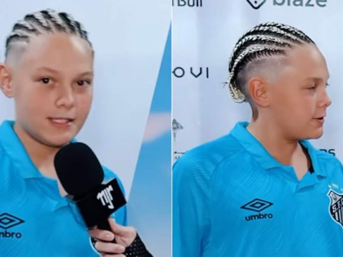 Davi Lucca, filho de Neymar, dá 'bronca' no pai em entrevista rara: 'Vacilou!'