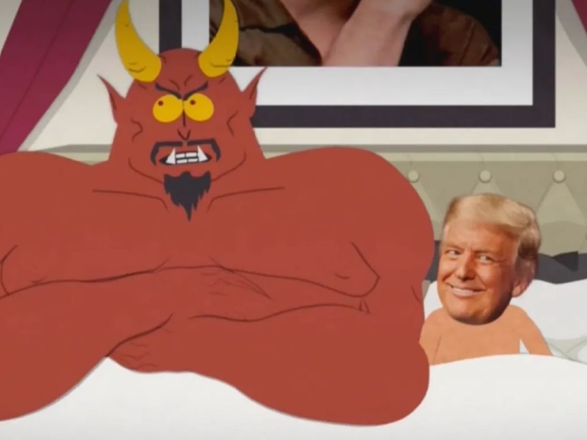 'South Park' estreia 27ª temporada com sátira a Donald Trump na cama com o Diabo