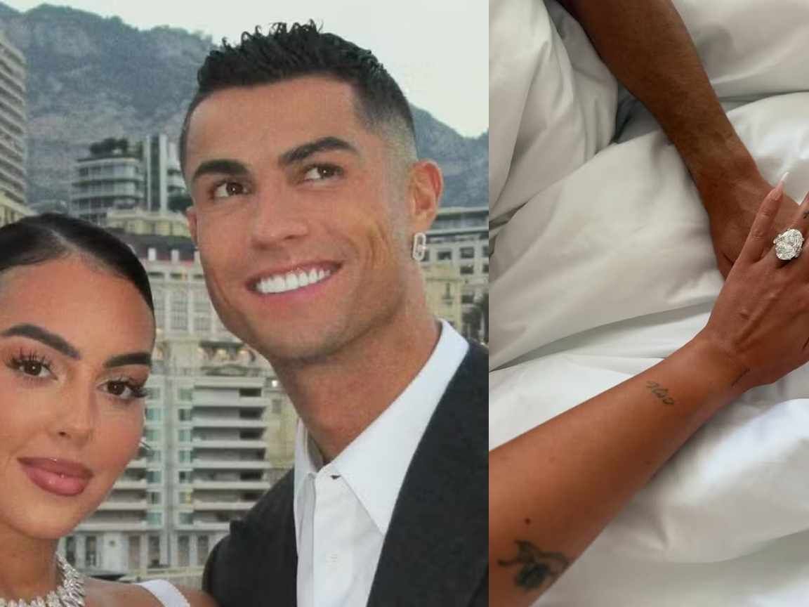 Georgina Rodríguez e Cristiano Ronaldo anunciam noivado após 9 anos de relacionamento