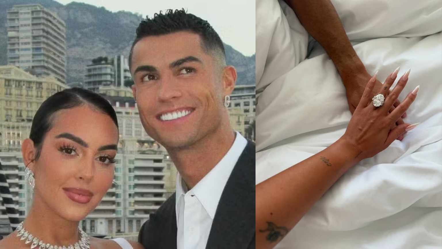 Georgina Rodríguez e Cristiano Ronaldo anunciam noivado após 9 anos de relacionamento