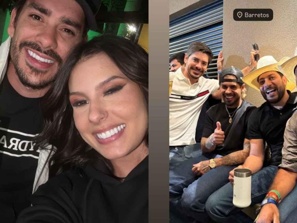 Zé Felipe e Ana Castela são vistos juntos em Barretos e reforçam rumores de affair