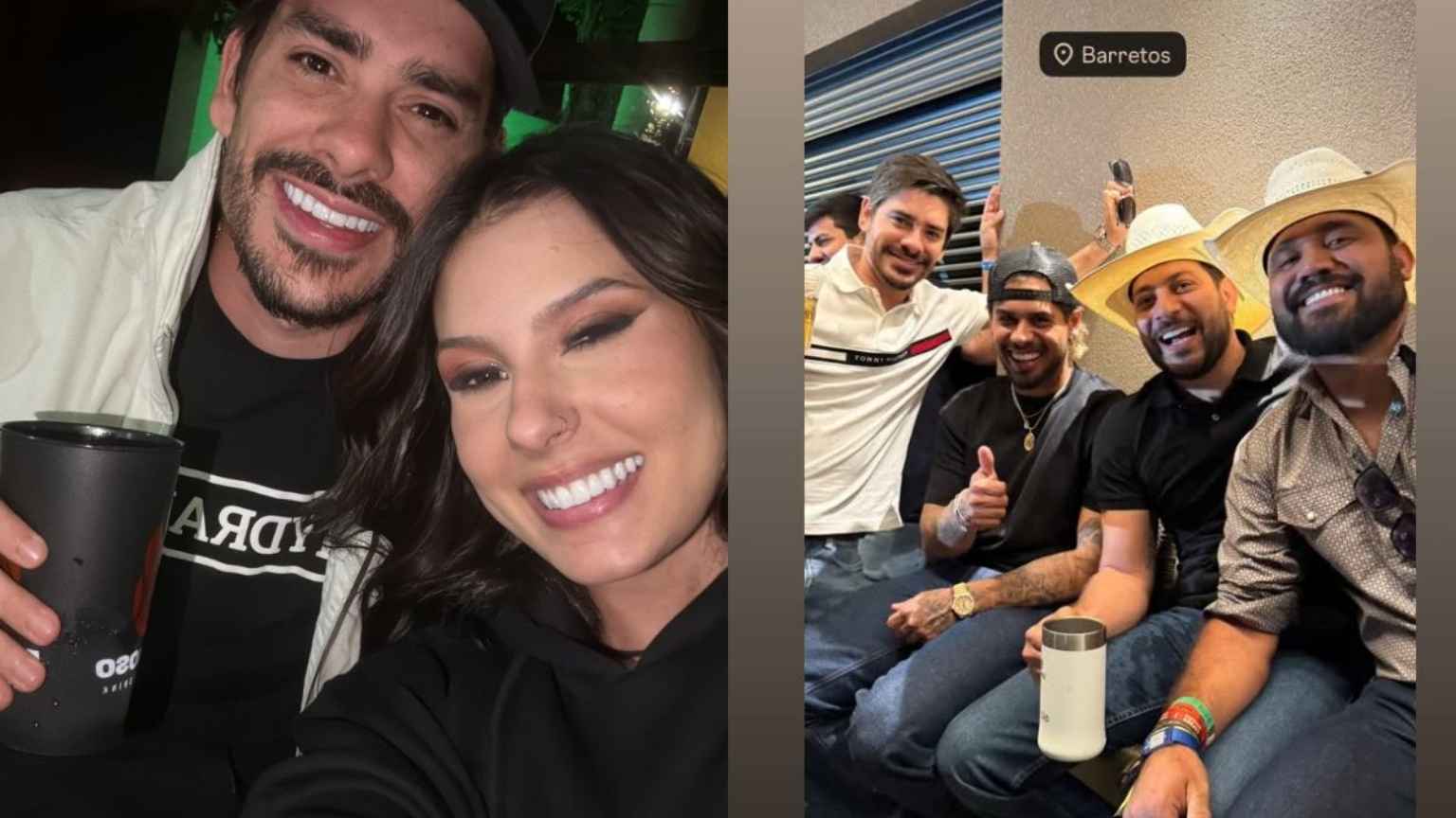 Zé Felipe e Ana Castela são vistos juntos em Barretos e reforçam rumores de affair