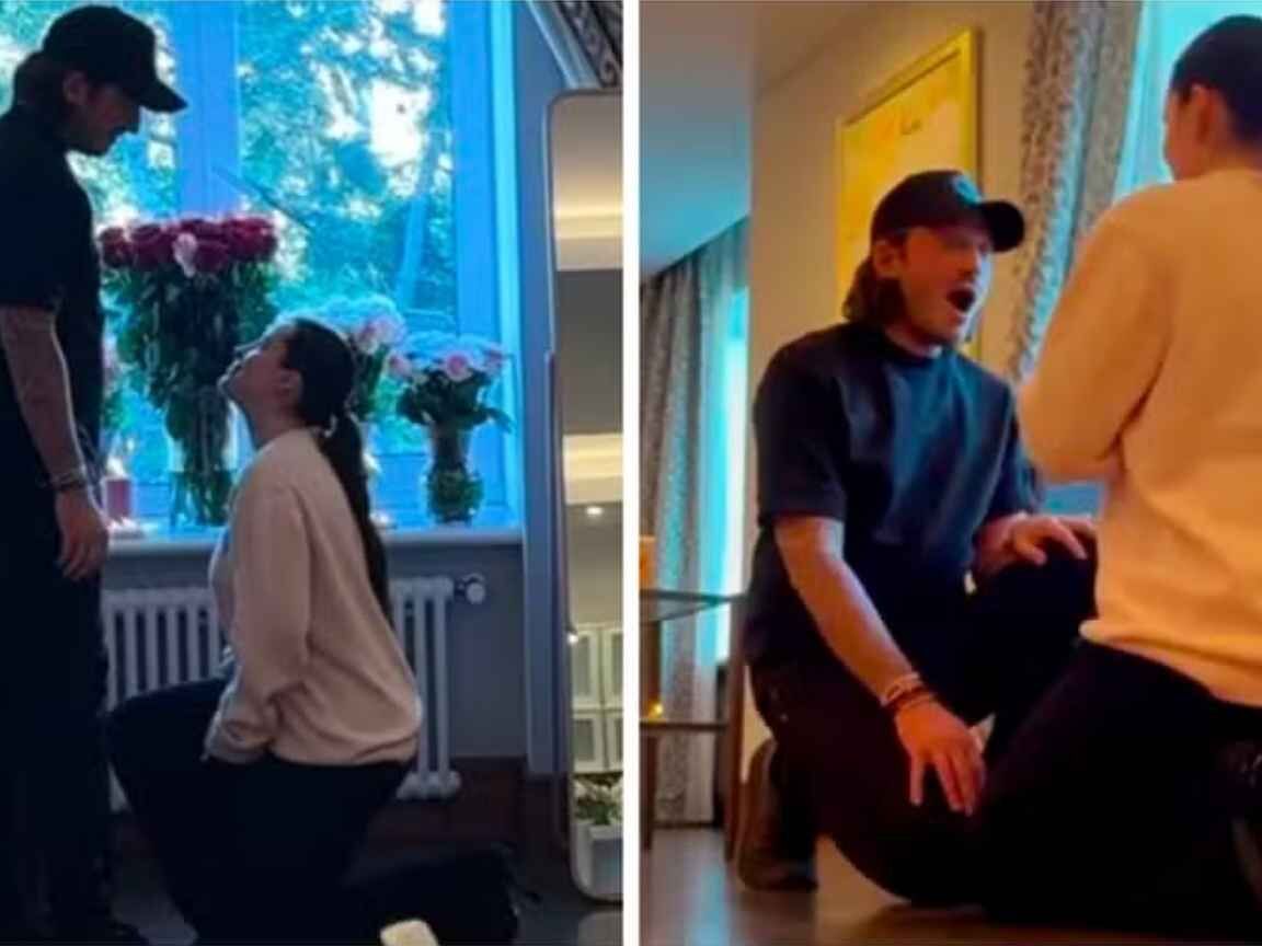 Bella Thorne ironiza divisão de fãs após pedir o noivo em casamento