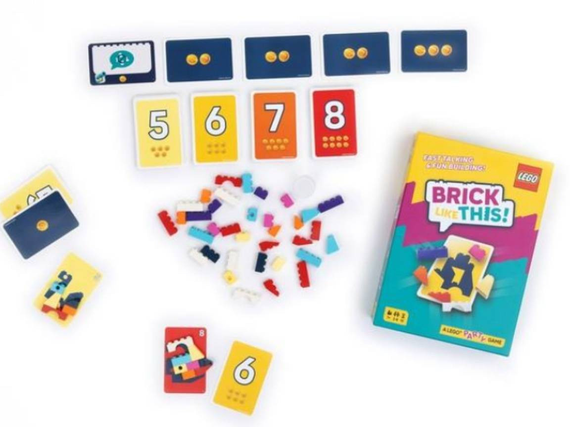 Novo party game da LEGO, Brick Like This! é lançado no Brasil
