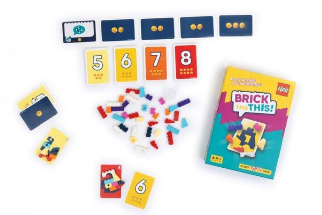 Novo party game da LEGO, Brick Like This! é lançado no Brasil