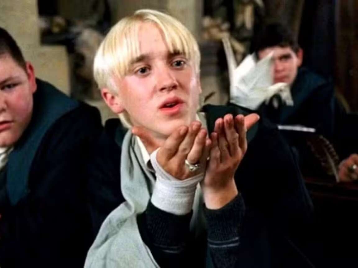 Tom Felton, de 'Harry Potter', aumenta o preço de vídeos para fãs para R$ 5,4 mil