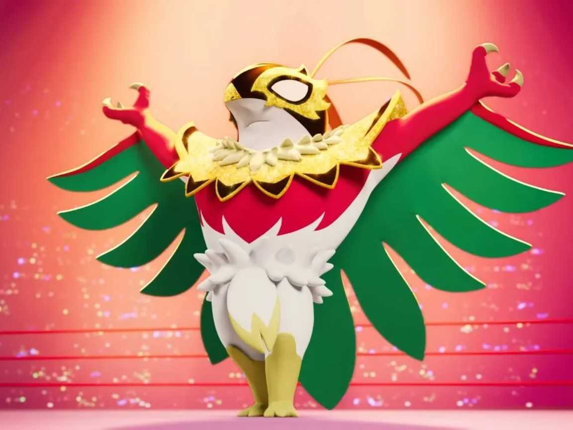 'Pokémon Legends: Z-A' revela a Mega Evolução de Hawlucha em curta animado