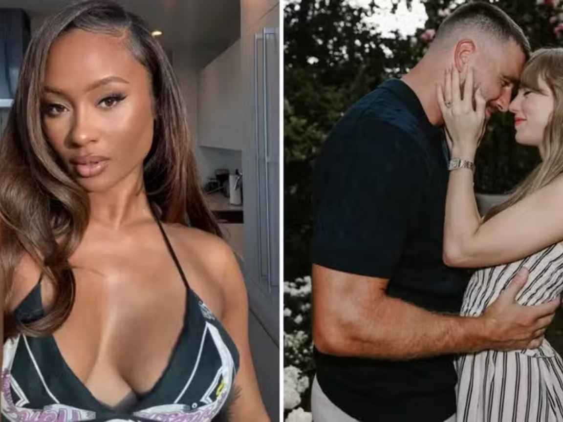 Ex de Travis Kelce, Kayla Nicole, posta mensagem enigmática após anúncio de noivado de Taylor Swift