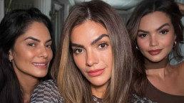 Kelly Key posta foto rara com a mãe e a filha, Suzanna Freitas, e celebra: 'Somos um clã'