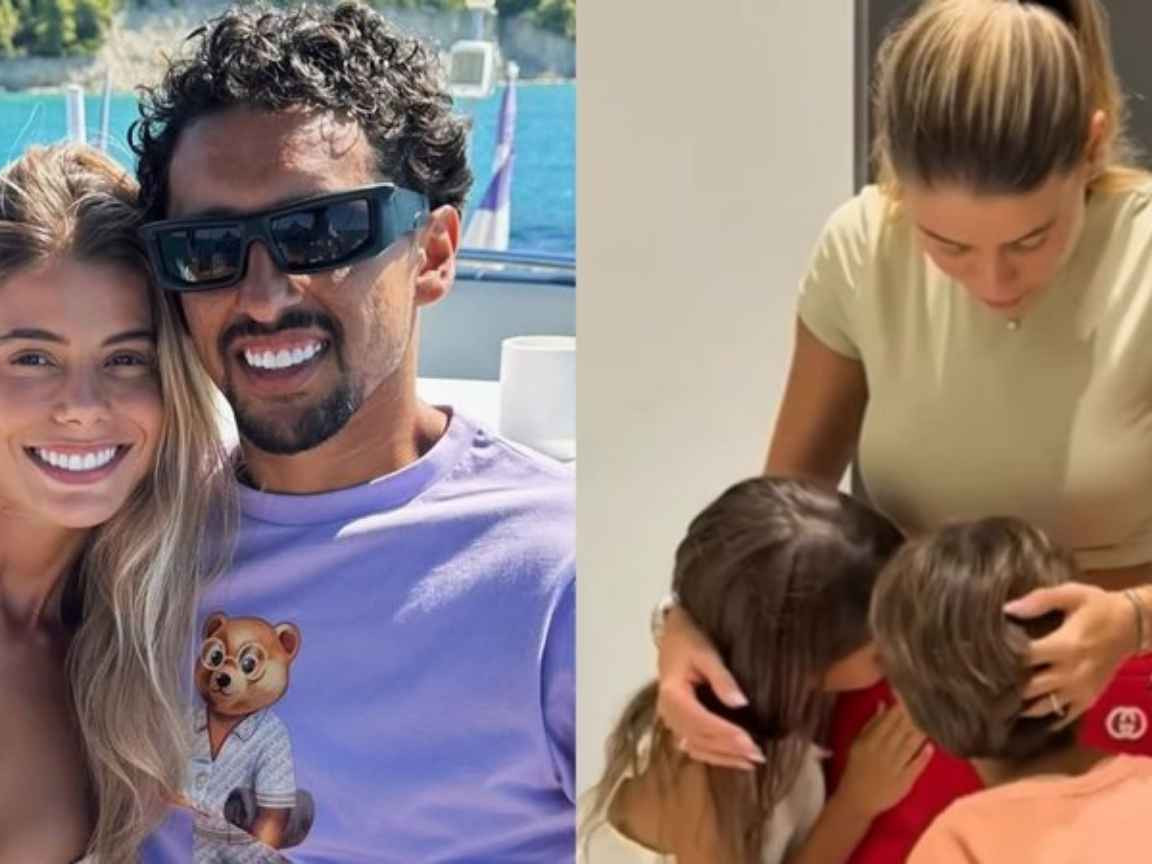 Marquinhos e Carol Cabrino anunciam gravidez de 'bebê arco-íris'