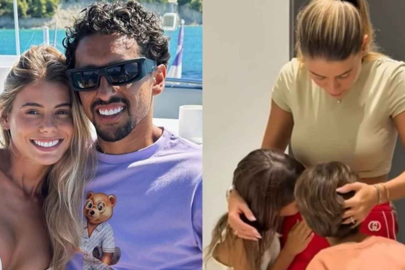 Marquinhos e Carol Cabrino anunciam gravidez de 'bebê arco-íris'