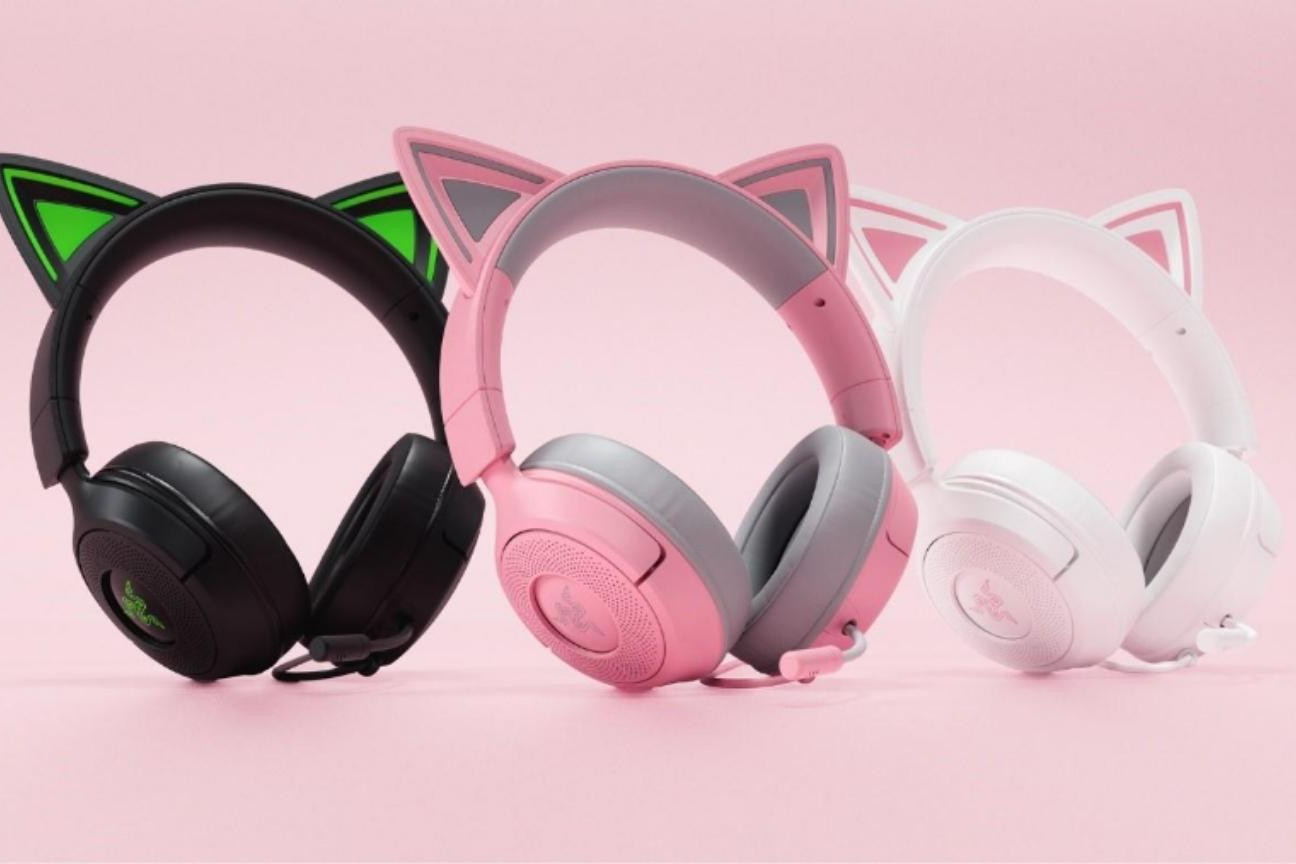 Razer anuncia nova linha de headsets Kraken Kitty V3 com foco em multiplataforma