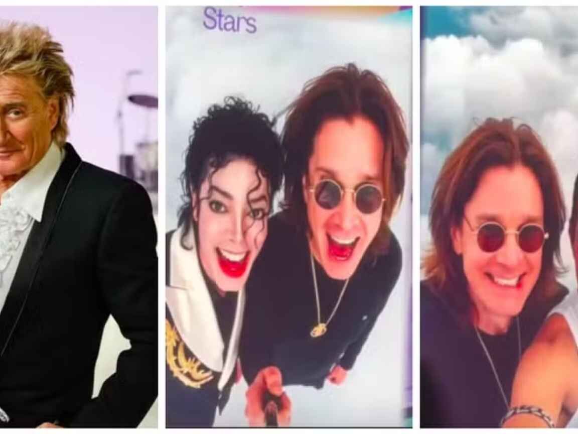 Rod Stewart é criticado por homenagem 'constrangedora' a Ozzy Osbourne e outros músicos com vídeo de IA