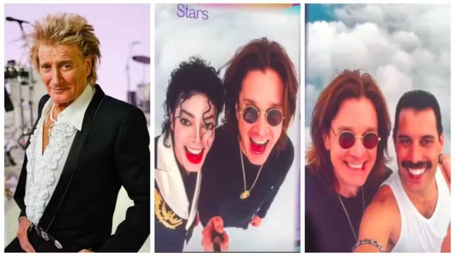 Rod Stewart é criticado por homenagem 'constrangedora' a Ozzy Osbourne e outros músicos com vídeo de IA