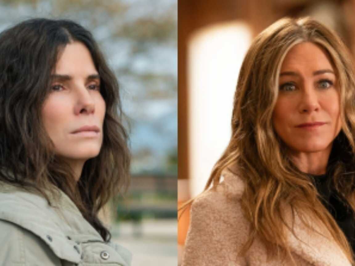 Sandra Bullock diz que Hollywood não queria que ela e Jennifer Aniston fossem amigas