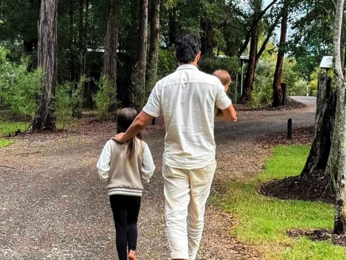 Rodrigo Santoro explica por que não expõe o rosto das filhas: 'Intimidade que eu preciso'