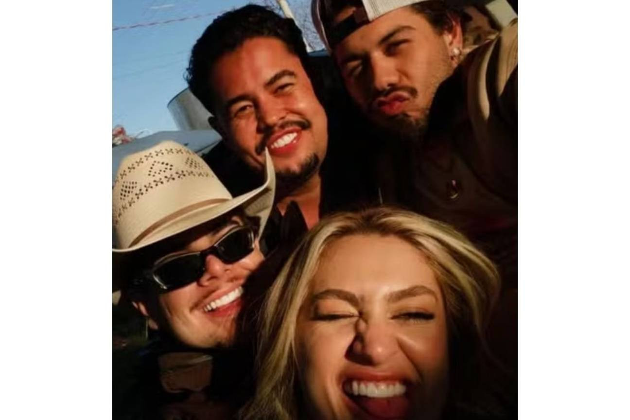 Zé Felipe posa com amiga de Ana Castela e cantora reage em meio a rumores de romance