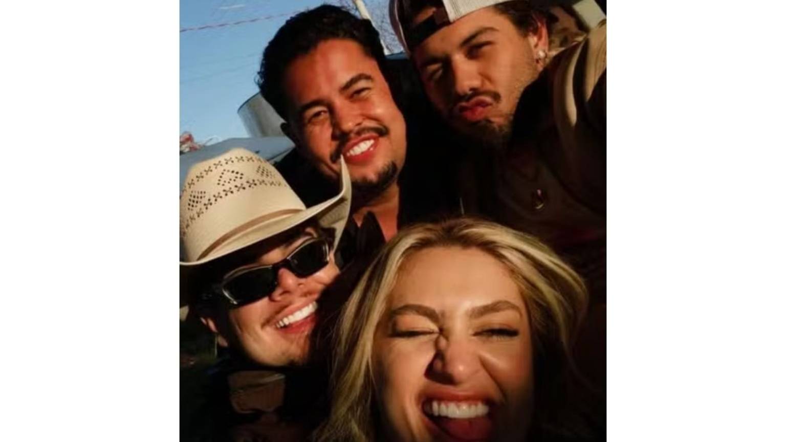 Zé Felipe posa com amiga de Ana Castela e cantora reage em meio a rumores de romance