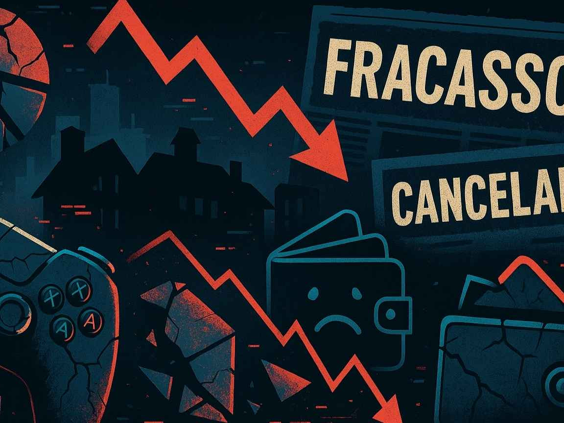 Os 10 maiores fracassos recentes dos games: e as lições por trás deles