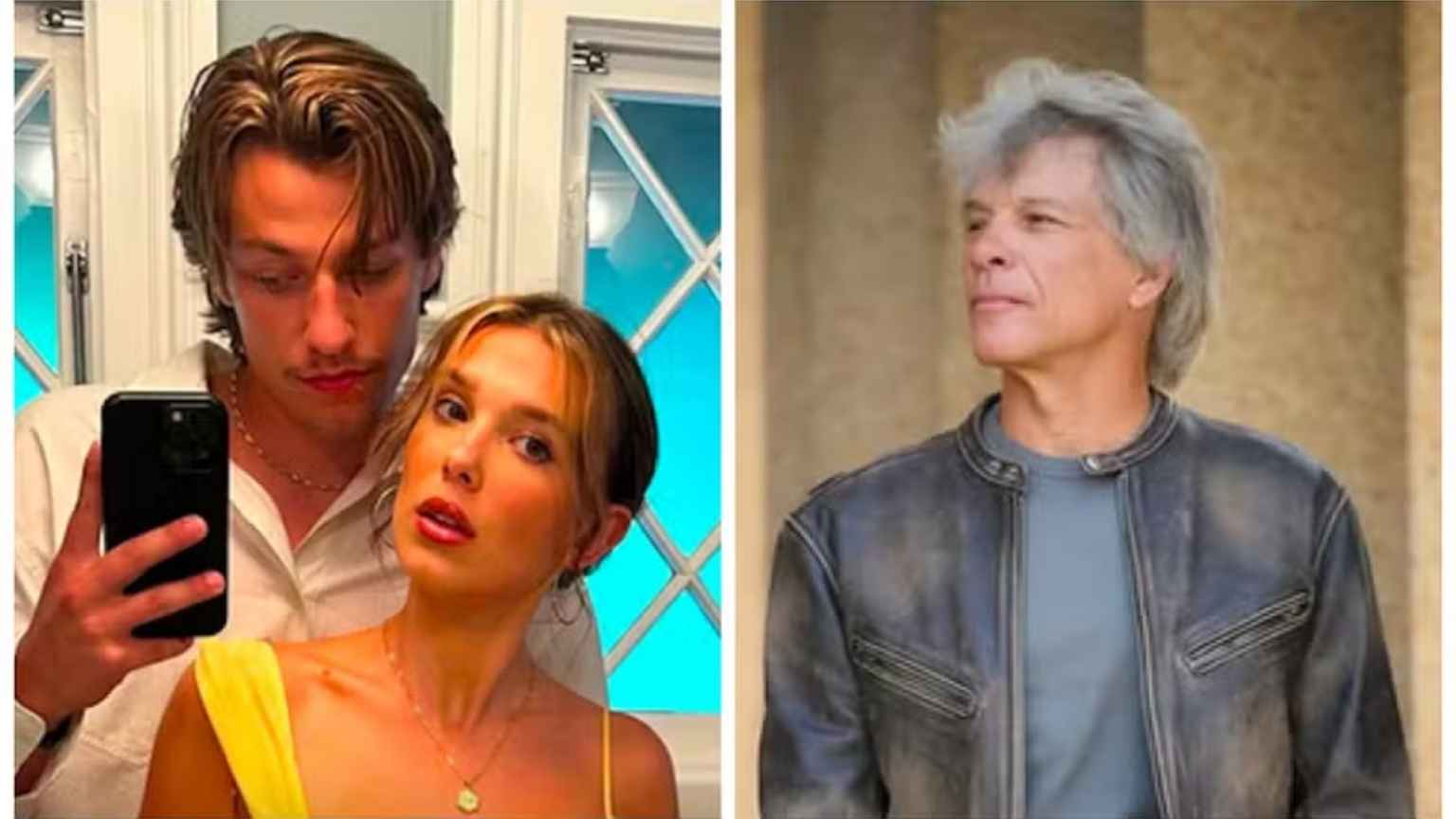 'É o nosso bebê', diz Jon Bon Jovi sobre neta com Millie Bobby Brown