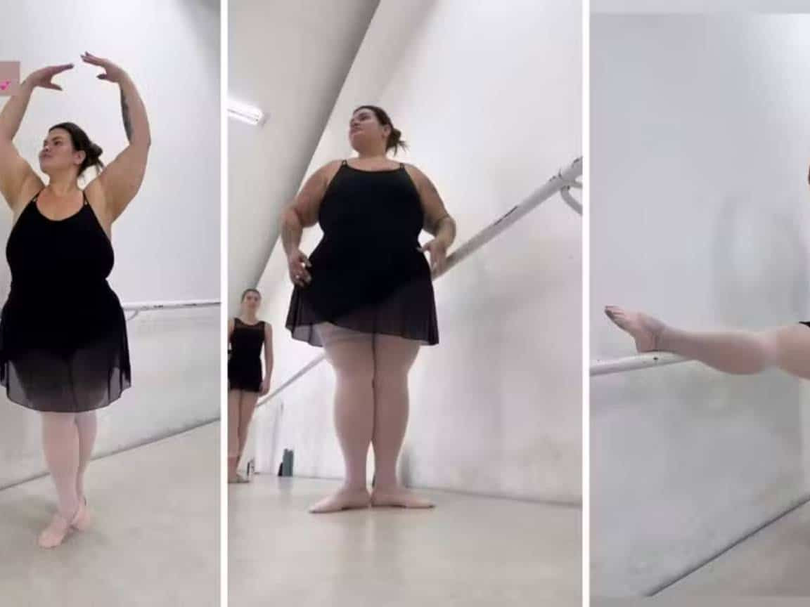 Thais Carla volta ao ballet após perder 60 kg com cirurgia bariátrica