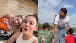 Ana Castela e Zé Felipe viajam com Leonardo para o Pantanal