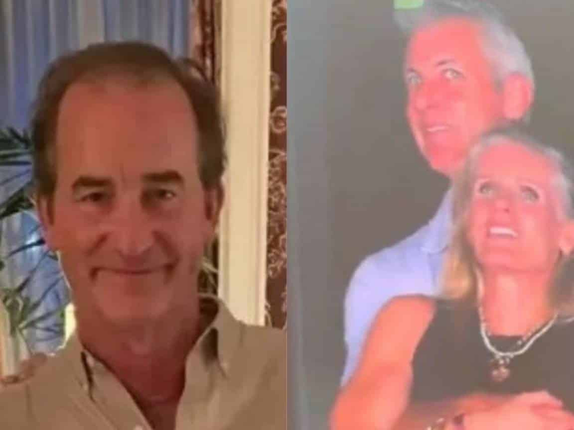 Marido de mulher da 'câmera do beijo' do Coldplay quebra o silêncio