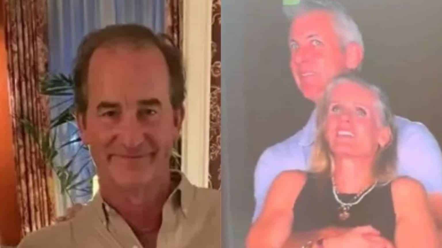 Marido de mulher da 'câmera do beijo' do Coldplay quebra o silêncio