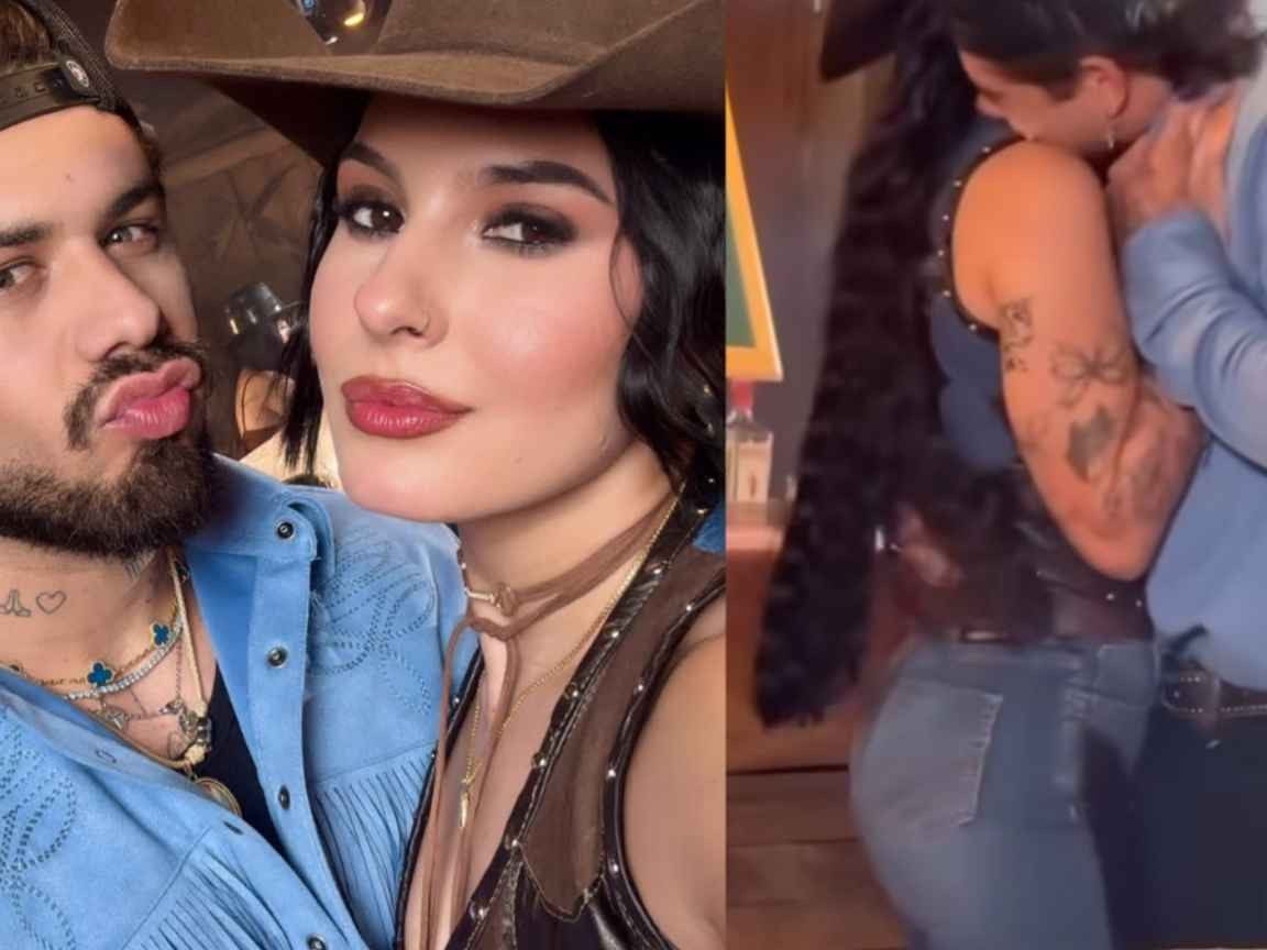 Ana Castela e Zé Felipe gravam juntos em clima de romance com bênção de Leonardo