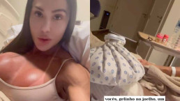 Gracyanne Barbosa atualiza estado de saúde após cirurgia: 'Super inchada'