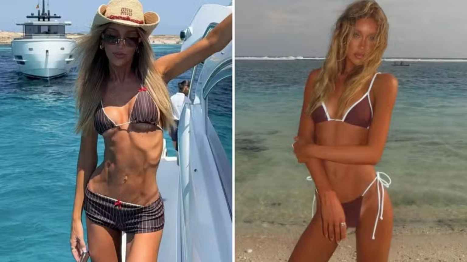 Influenciadora Sasha Morpeth preocupa fãs com fotos de corpo muito magro