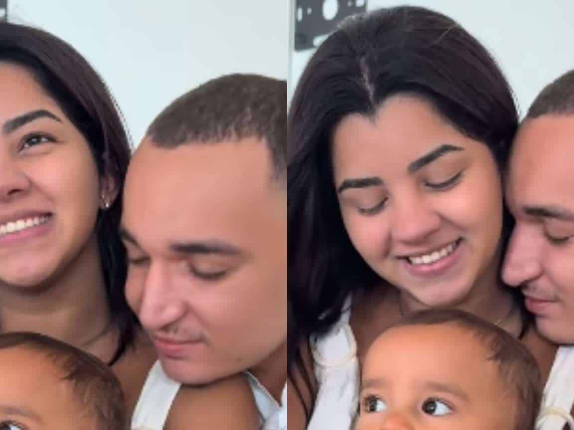 João Gomes e Ary Mirelle encantam com primeiro ensaio do filho recém-nascido