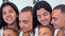 João Gomes e Ary Mirelle encantam com primeiro ensaio do filho recém-nascido