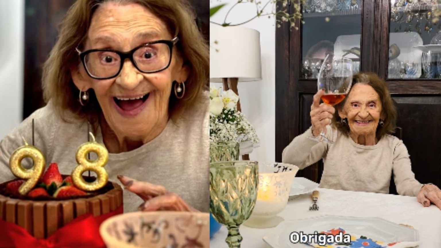 Laura Cardoso comemora 98 anos e recebe chuva de homenagens de famosos e fãs