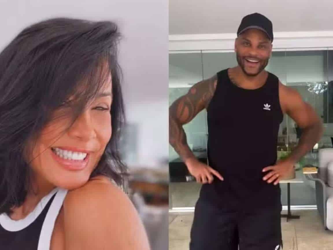 Scheila Carvalho corta o cabelo e surpreende o marido, Tony Salles