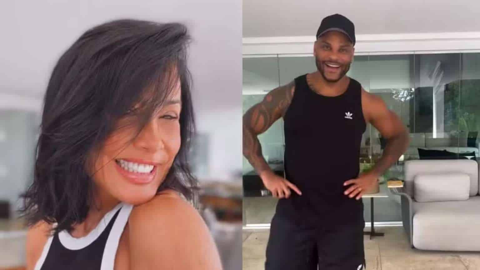 Scheila Carvalho corta o cabelo e surpreende o marido, Tony Salles