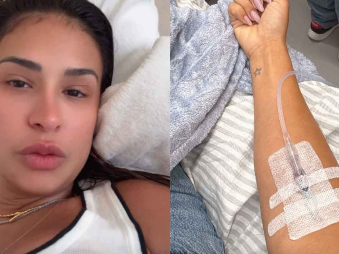 Simone Mendes é internada e relata perrengue: 'Mais de 40 vezes no banheiro'