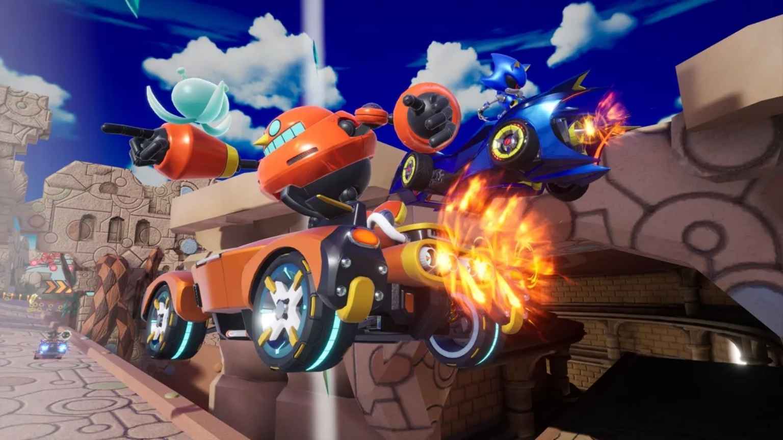 'Sonic Racing' estreia com aclamação e provoca rivalidade com Mario Kart