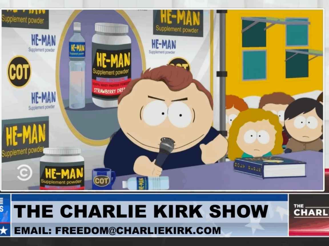 South Park retira da TV episódio que zomba de Charlie Kirk