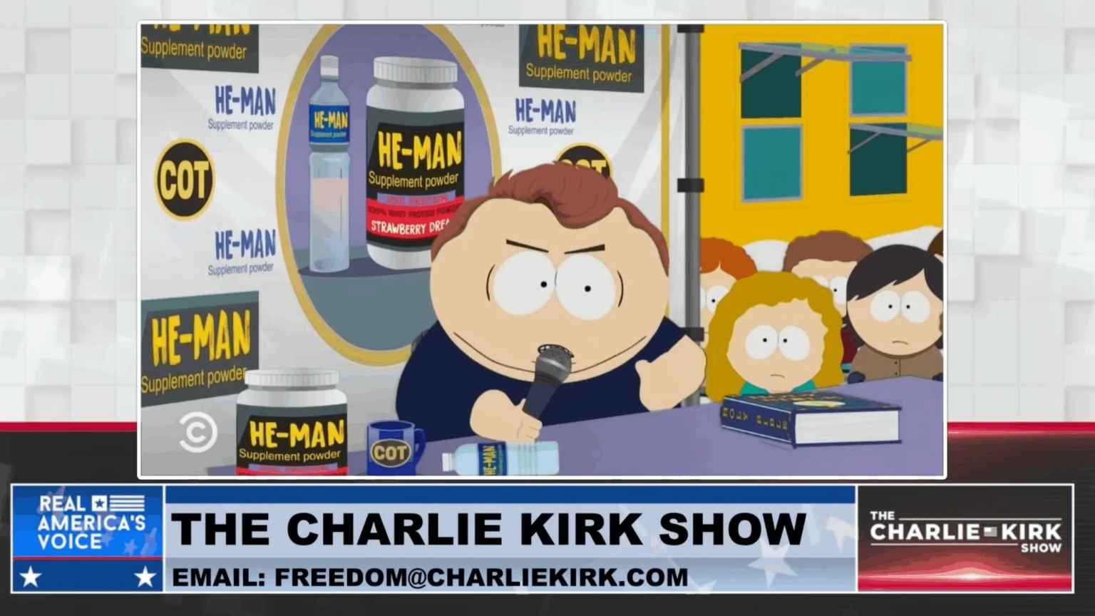 South Park retira da TV episódio que zomba de Charlie Kirk