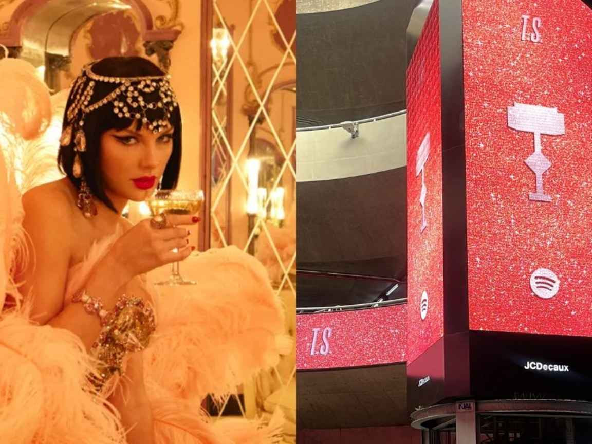 Taylor Swift faz ação surpresa no metrô de São Paulo para novo álbum