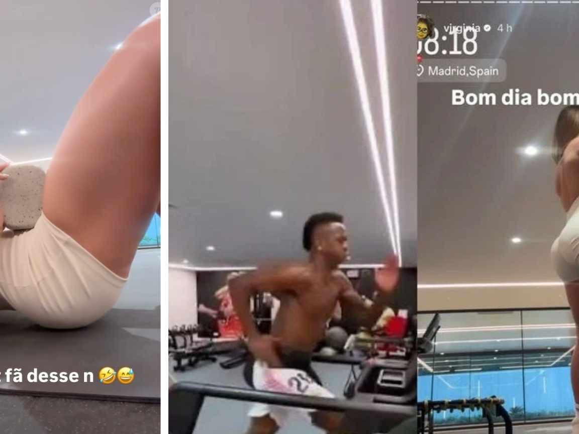Virginia Fonseca viaja a Madrid e pode estar na casa de Vini Jr. após fotos em academia